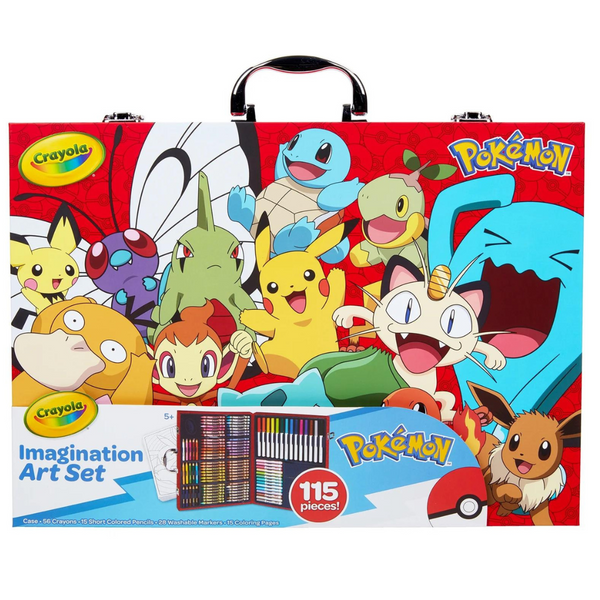 115-Piece Crayola Pokamon Imagination Art Set