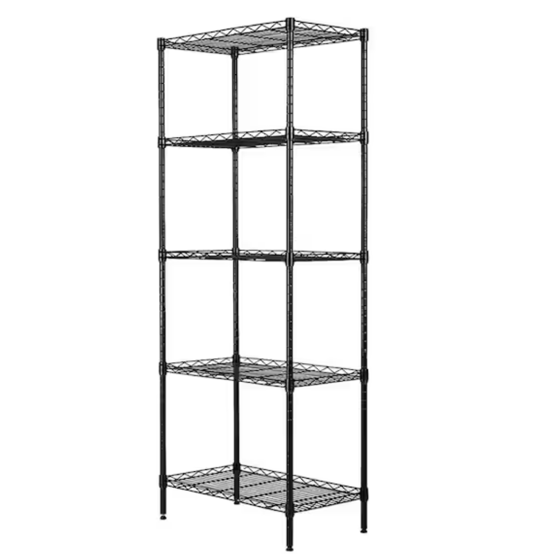 Karl Home 5-Tier Heavy Duty Steel Garage Storage Shelving Unit