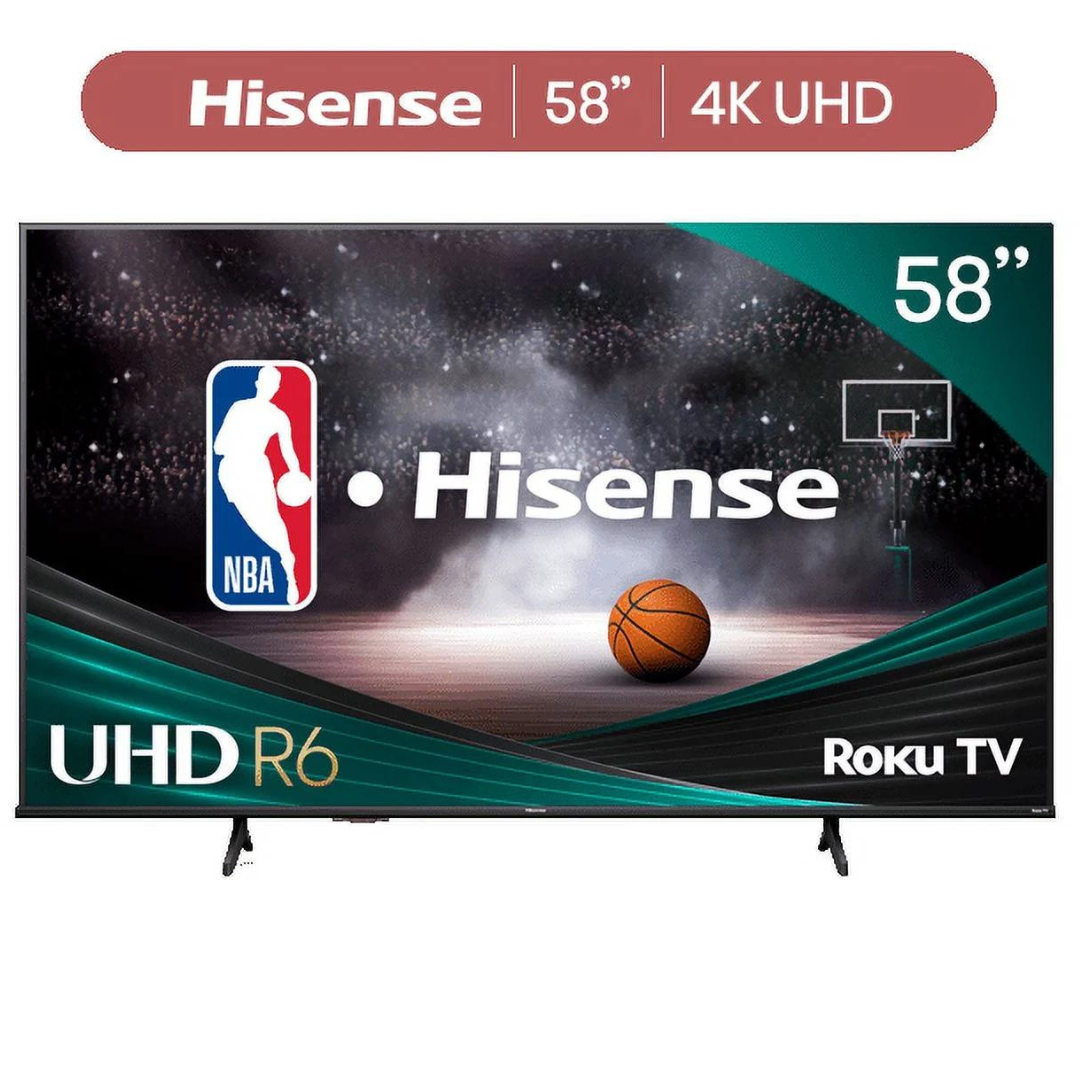 Hisense 58R6E3 58" 4K Ultra HDR LED Roku TV