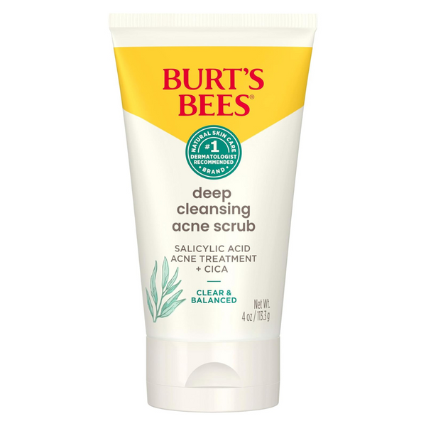 Burt's Bees Clear and Balanced Deep Cleansing Acne Scrub