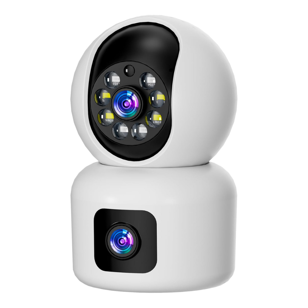 Hawkray 2.4GHz 360 deg. Dual Lens Smart Security Camera