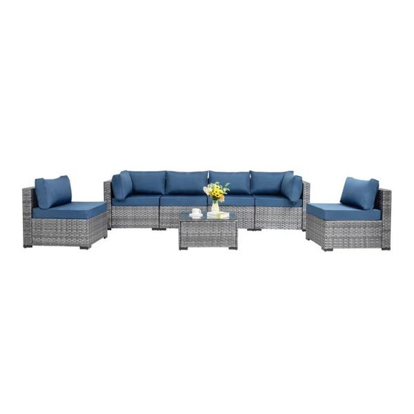 Latitude Run 6-Person Outdoor Seating Group With Cushions