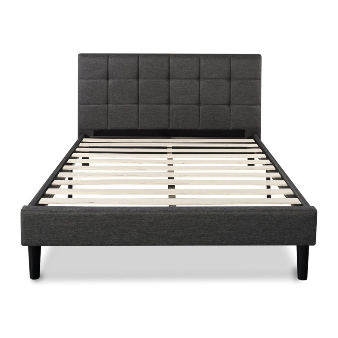 Zinus Lottie 43" Upholstered Platform Bed Frame (Queen)