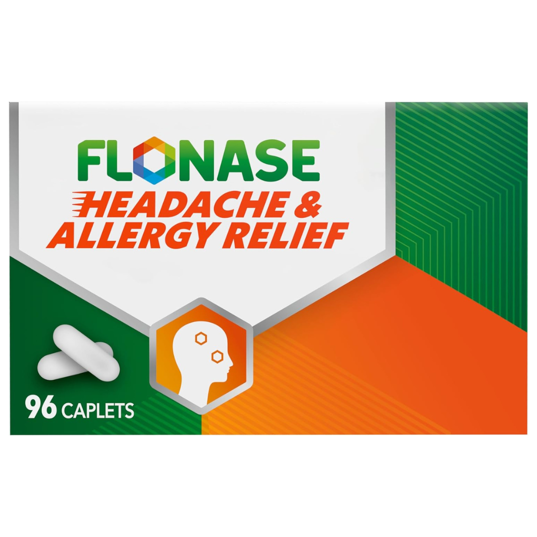 96-Count Flonase Headache And Allergy Relief Caplets