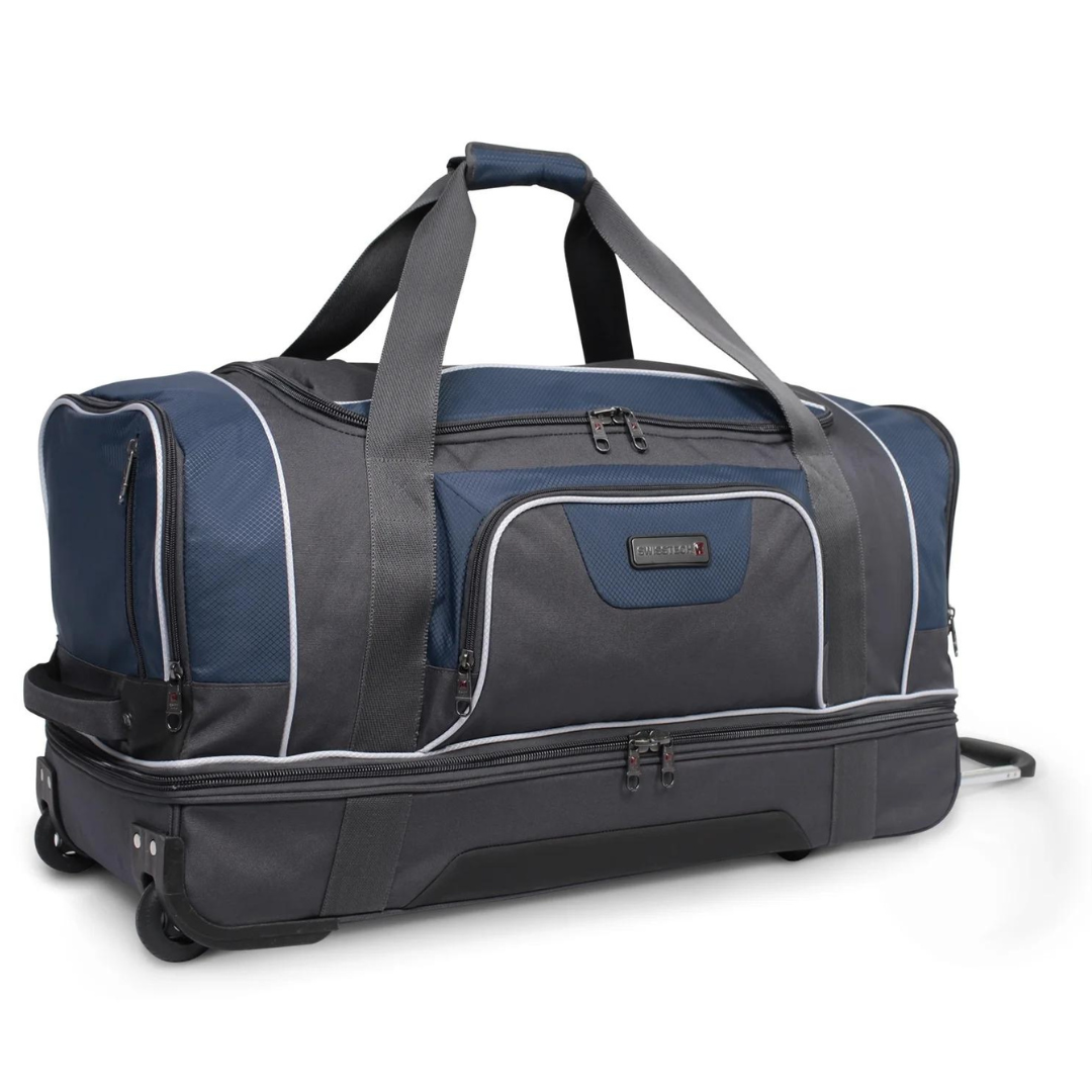 SwissTech Wanderer 30" Rolling Drop Bottom Travel Duffel Bag