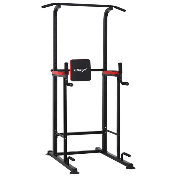 Alloy Steel Power Tower Pull Up Bar Workout Dip Station