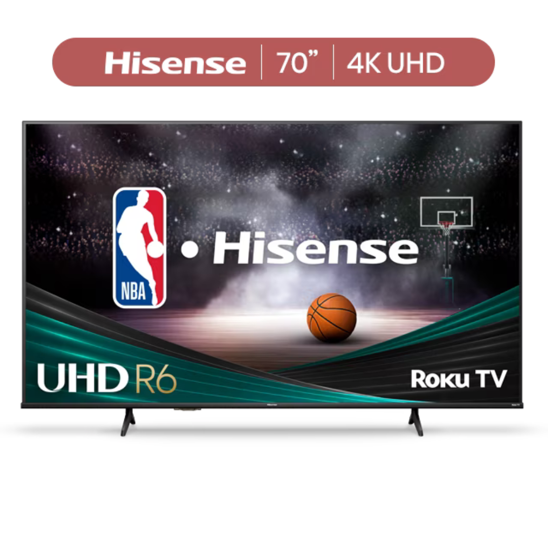 Hisense R6 Series 70" 4K Ultra HDR Smart LED Roku TV