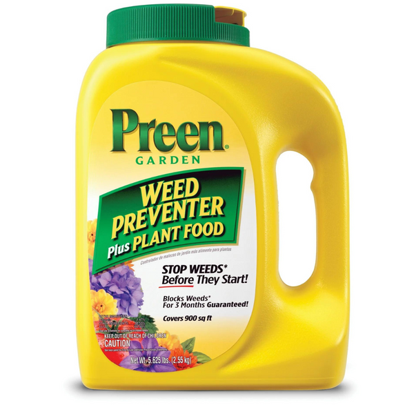 Preen Garden Weed Preventer Plus Plant Food, 5.625 Lb