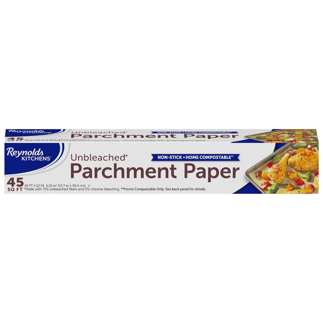 Reynolds 45 Sq.Ft Kitchens Unbleached Parchment Paper Roll