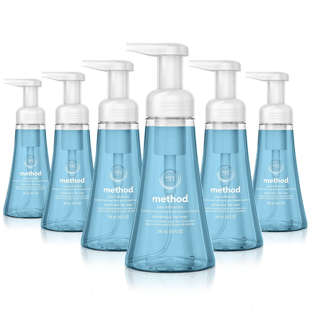 6-Pack Method Sea Minerals Foaming Hand Wash