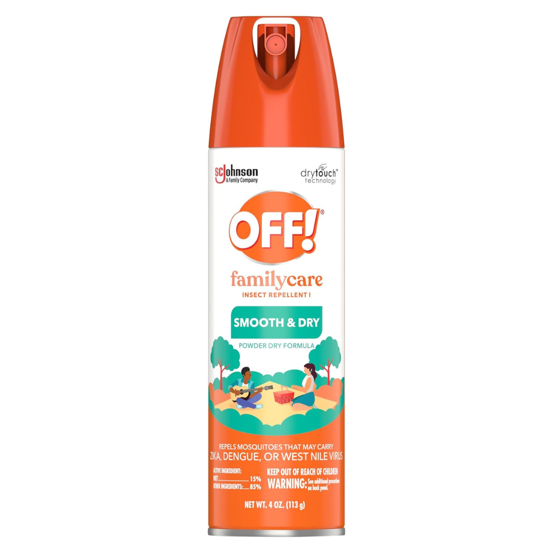 OFF! FamilyCare Insect & Mosquito Repellent Aerosol (4 Oz)