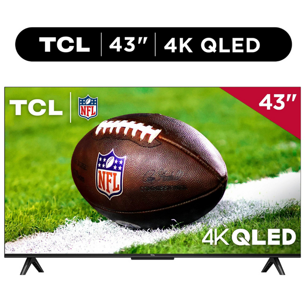 TCL 43Q51BG 43" 4K Ultra HDR Smart QLED Google TV (2024)