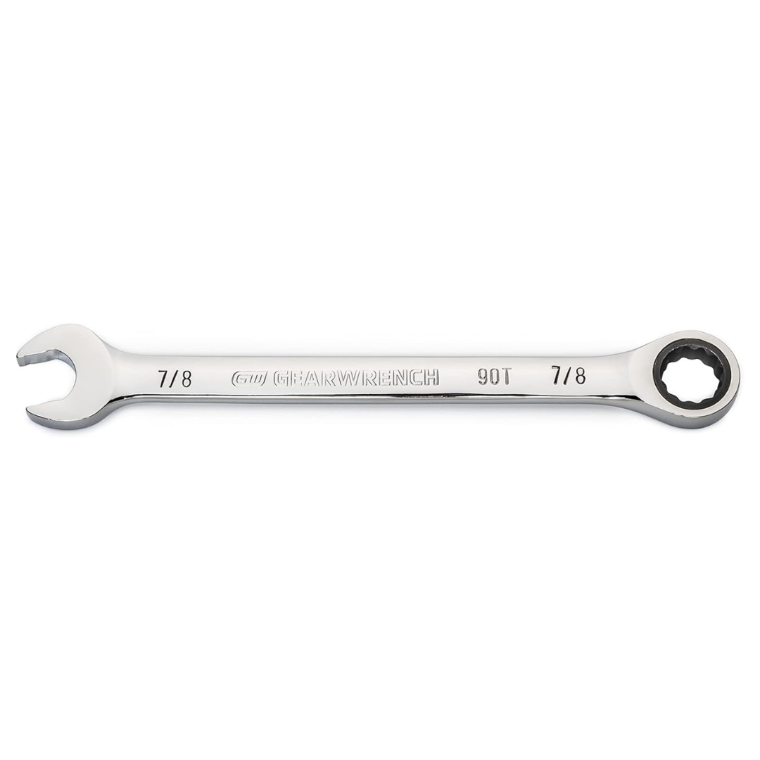 GearWrench 7/8" 4 Degree Swing Arch 12 Point Ratcheting Wrench