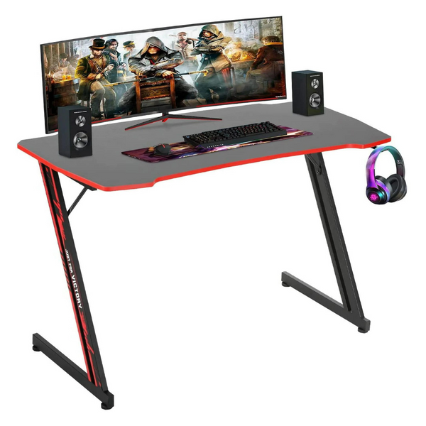 Z-Shaped 47" Gaming Desk