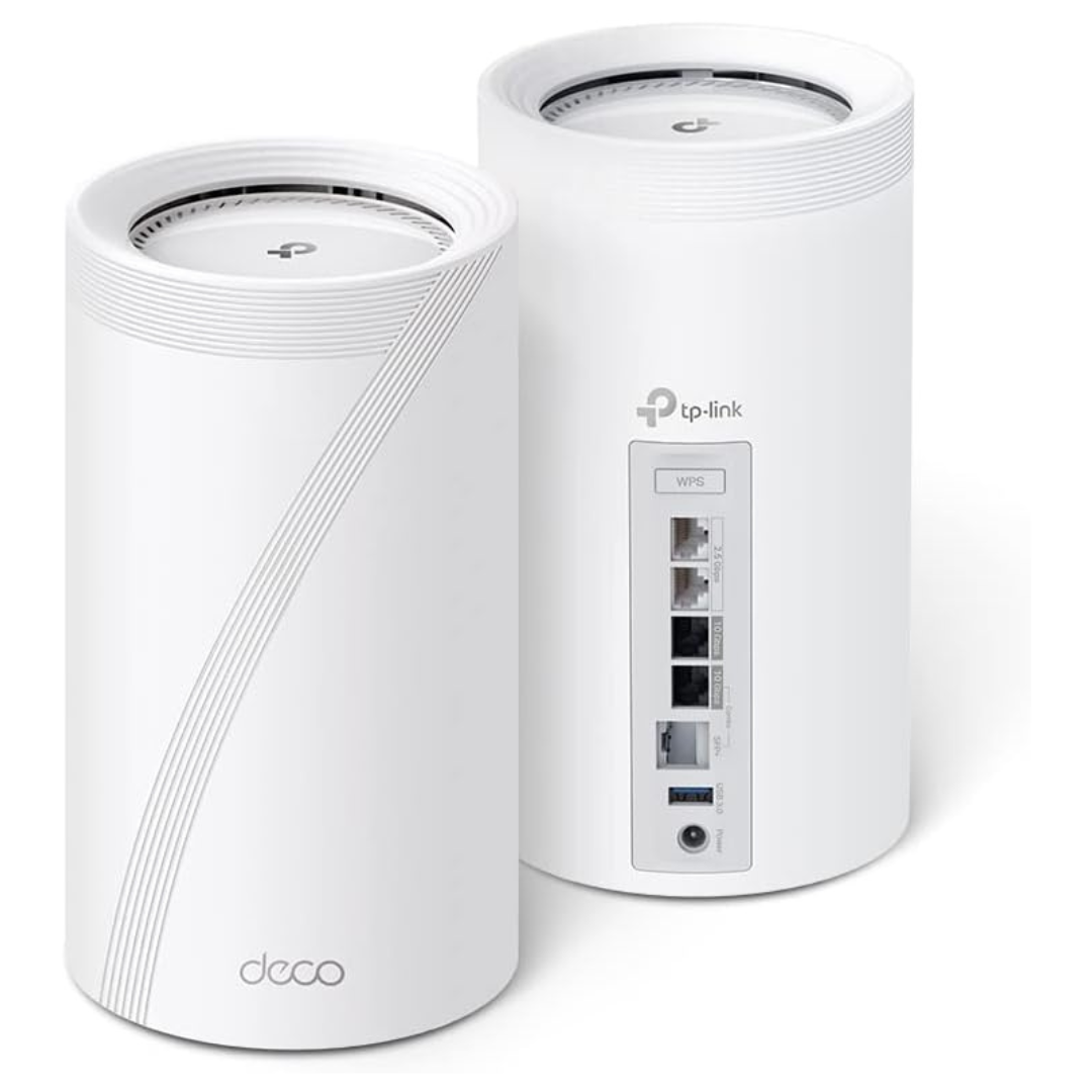 2-Pack TP-Link Deco BE33000 Quad-Band Wi-Fi 7 Mesh System