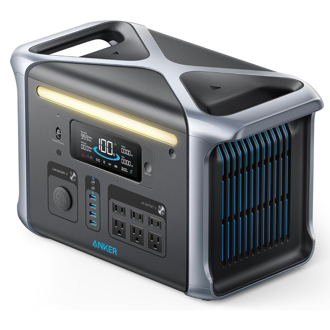 Anker PowerHouse 757 1500W 1229Wh LiFePO4 Portable Power Station