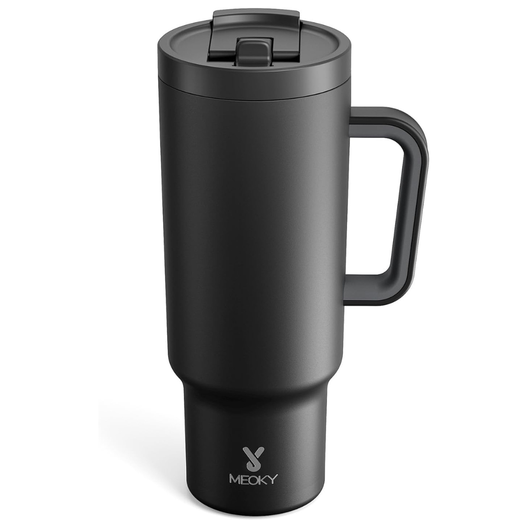 40oz Meoky Leakproof Insulated Stainless Steel Tumbler