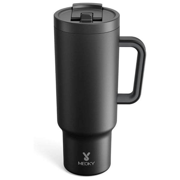 40oz Meoky Leakproof Insulated Stainless Steel Tumbler