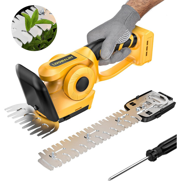 Livowalny Cordless Handheld Hedge Trimmer