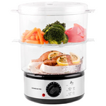 Ovente FS62S 2 Tier 400W Electric Food Steamer