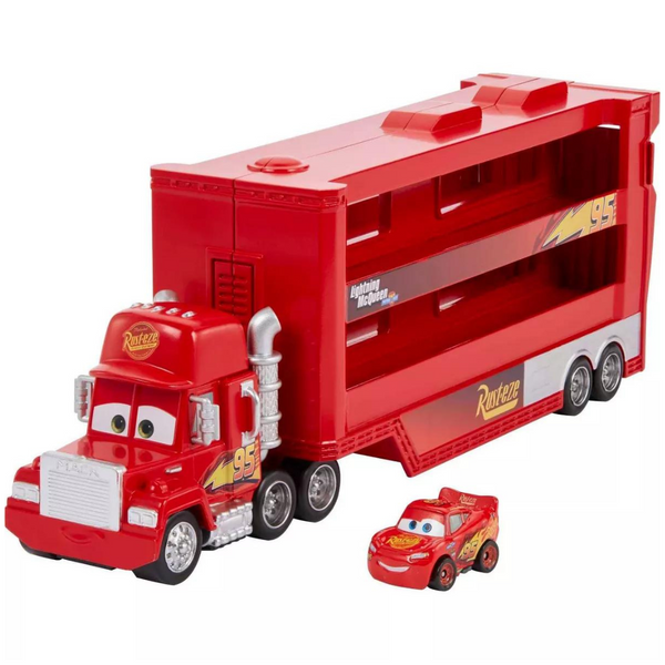 Disney Pixar Cars Mini Racers Mack Transporter