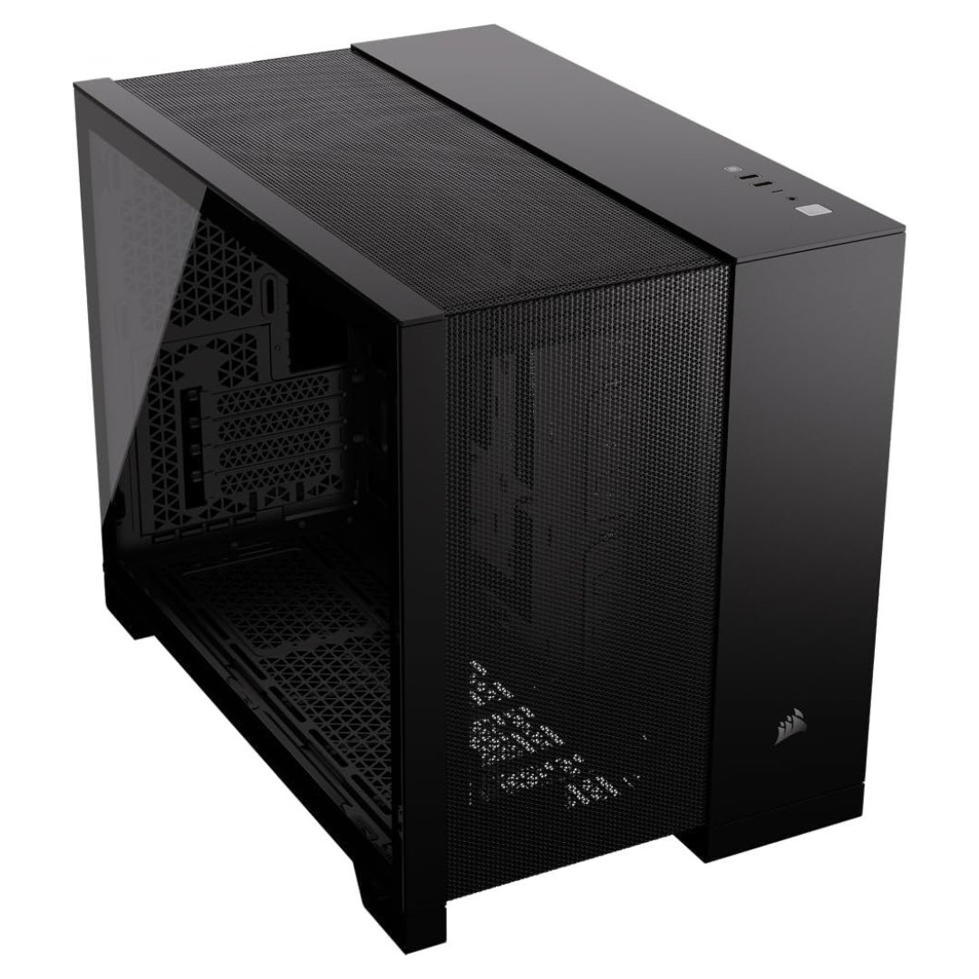 CORSAIR 2500D AIRFLOW Small-Tower mATX Dual Chamber PC Case