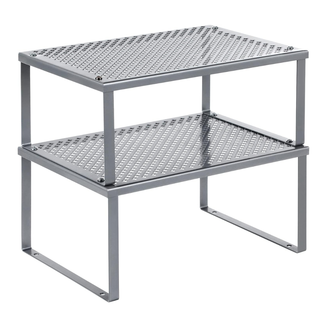 2-Pack Metal Kitchen Counter Shelves