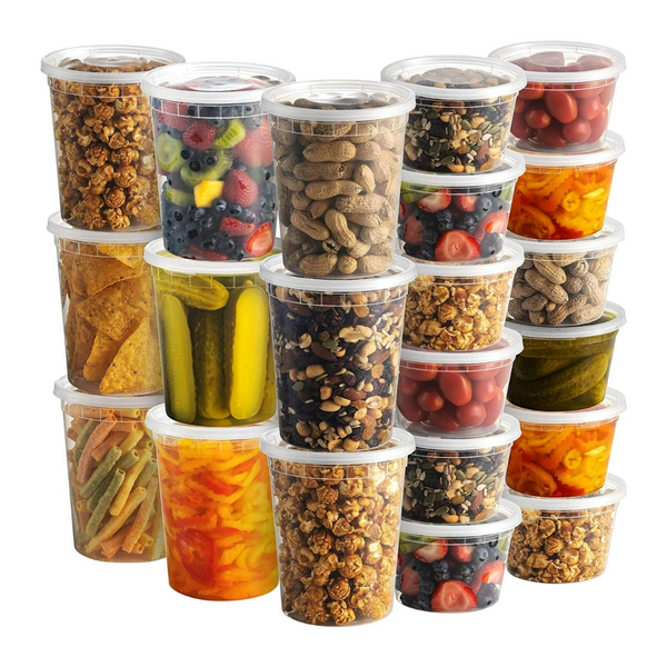 48-Pack JoyServe 24-32 Oz And 24-32 Oz. Airtight Food Containers