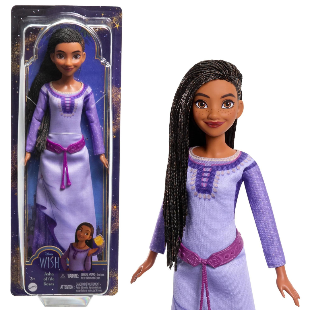 Mattel Disney Wish Asha Of Rosas Posable Fashion Doll