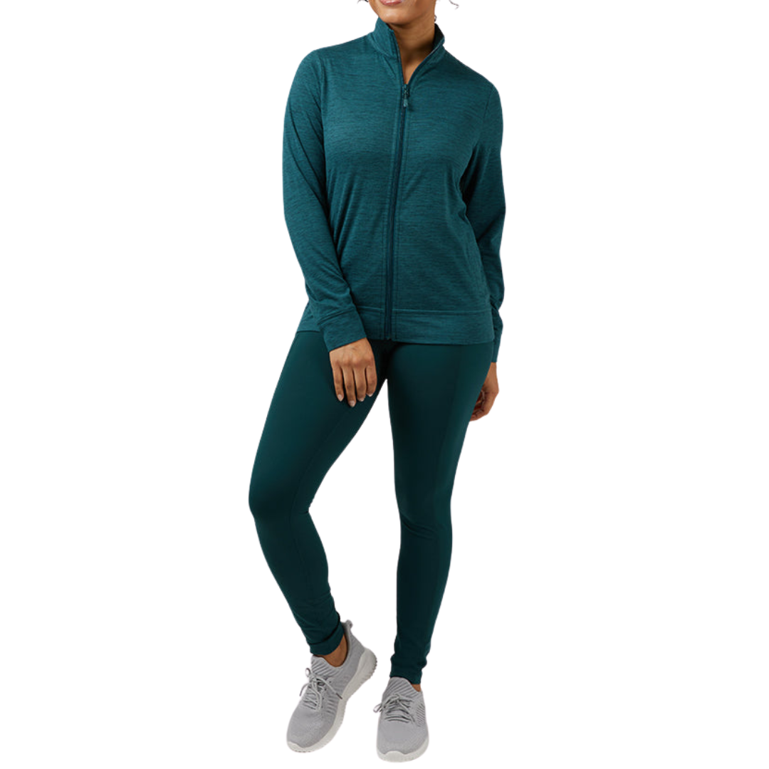 32 Degrees Women's Soft Stretch Track Jacket (4 Colors)