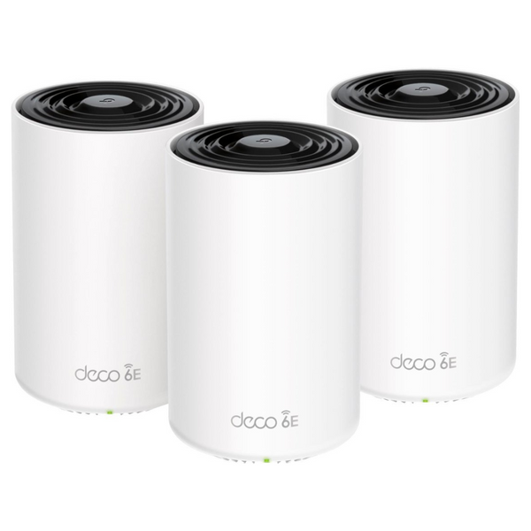 3-Pack TP-Link Deco AXE5400 Tri-Band WiFi 6E Mesh System