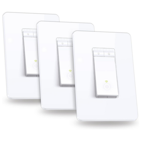 3-Pack TP-LINK Kasa Smart WiFi Dimmer Light Switch