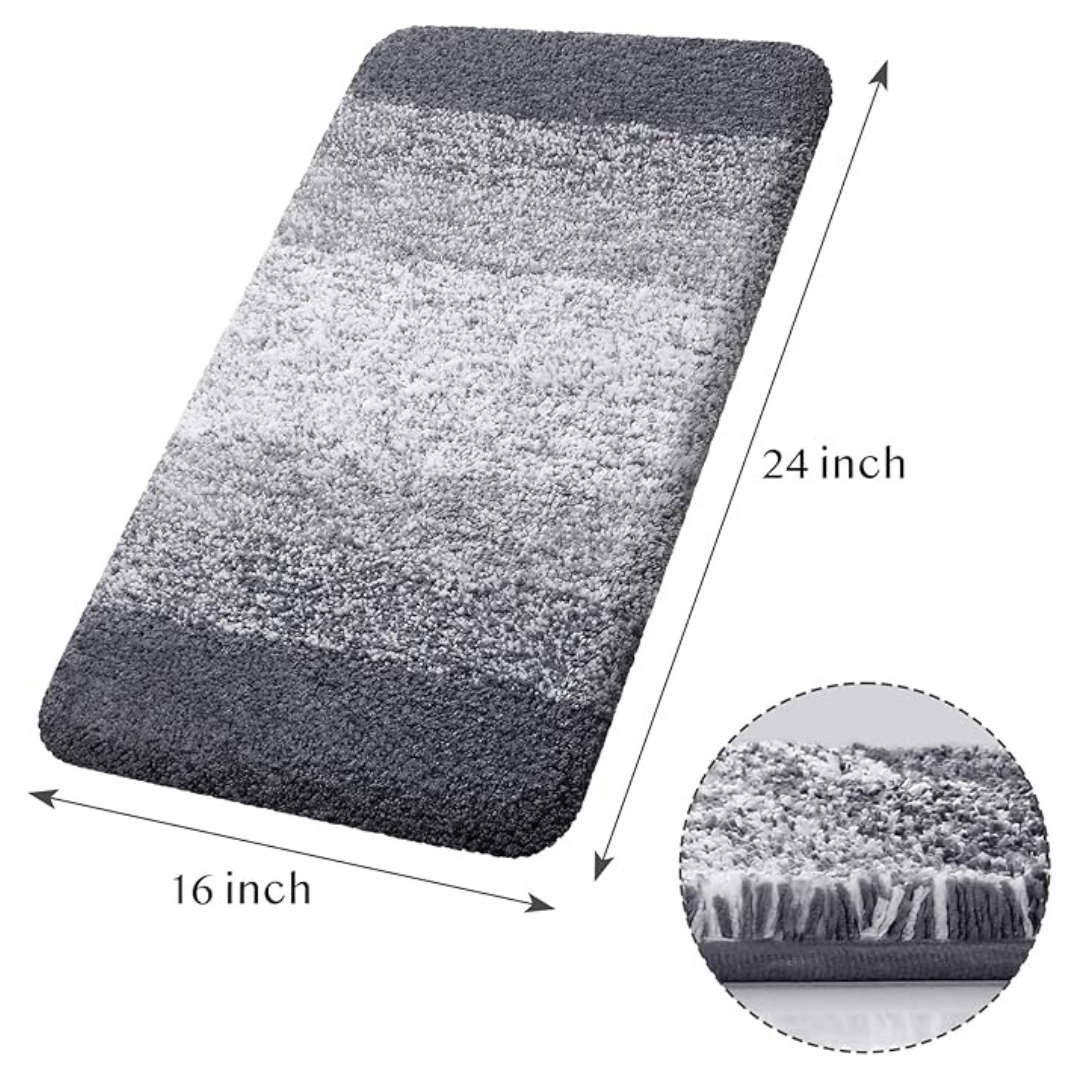 KMAT Luxury Soft Shaggy Bathroom Rug