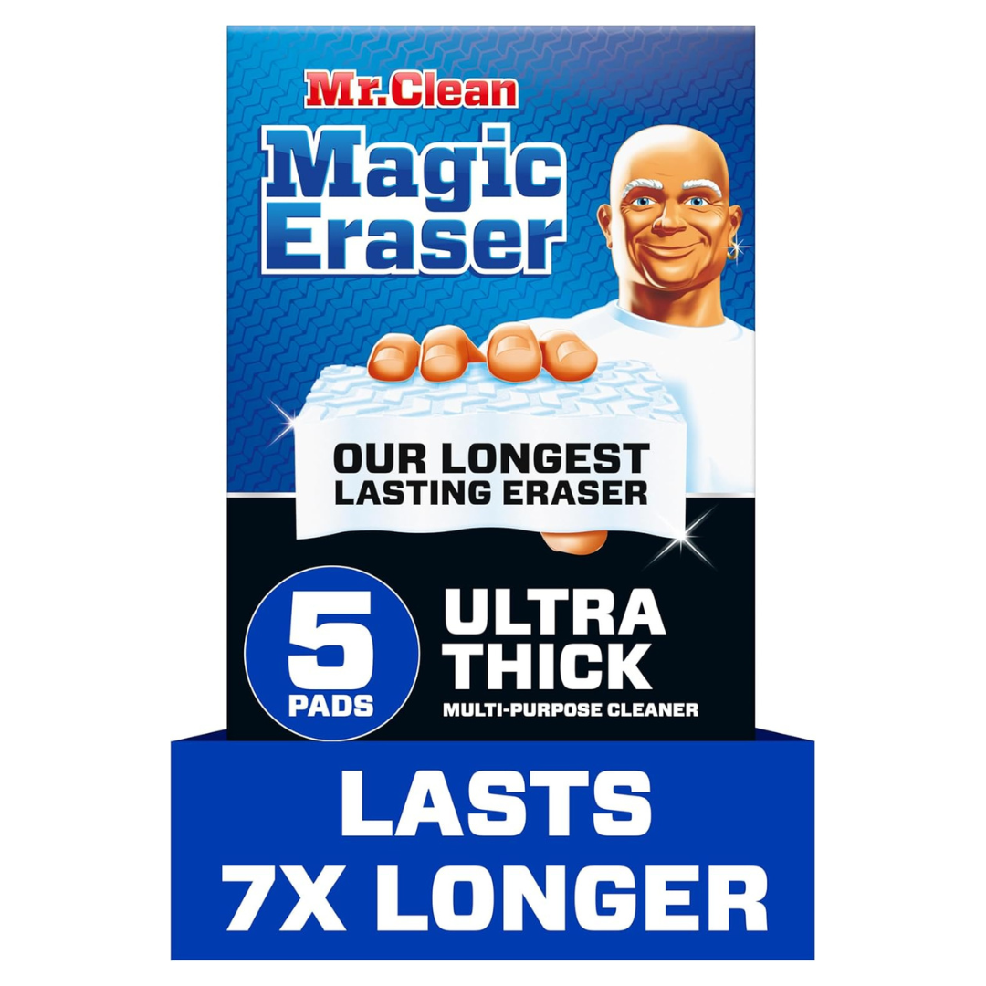 Mr. Clean Magic Eraser Ultra Thick Multi Purpose Cleaners (5 Count)