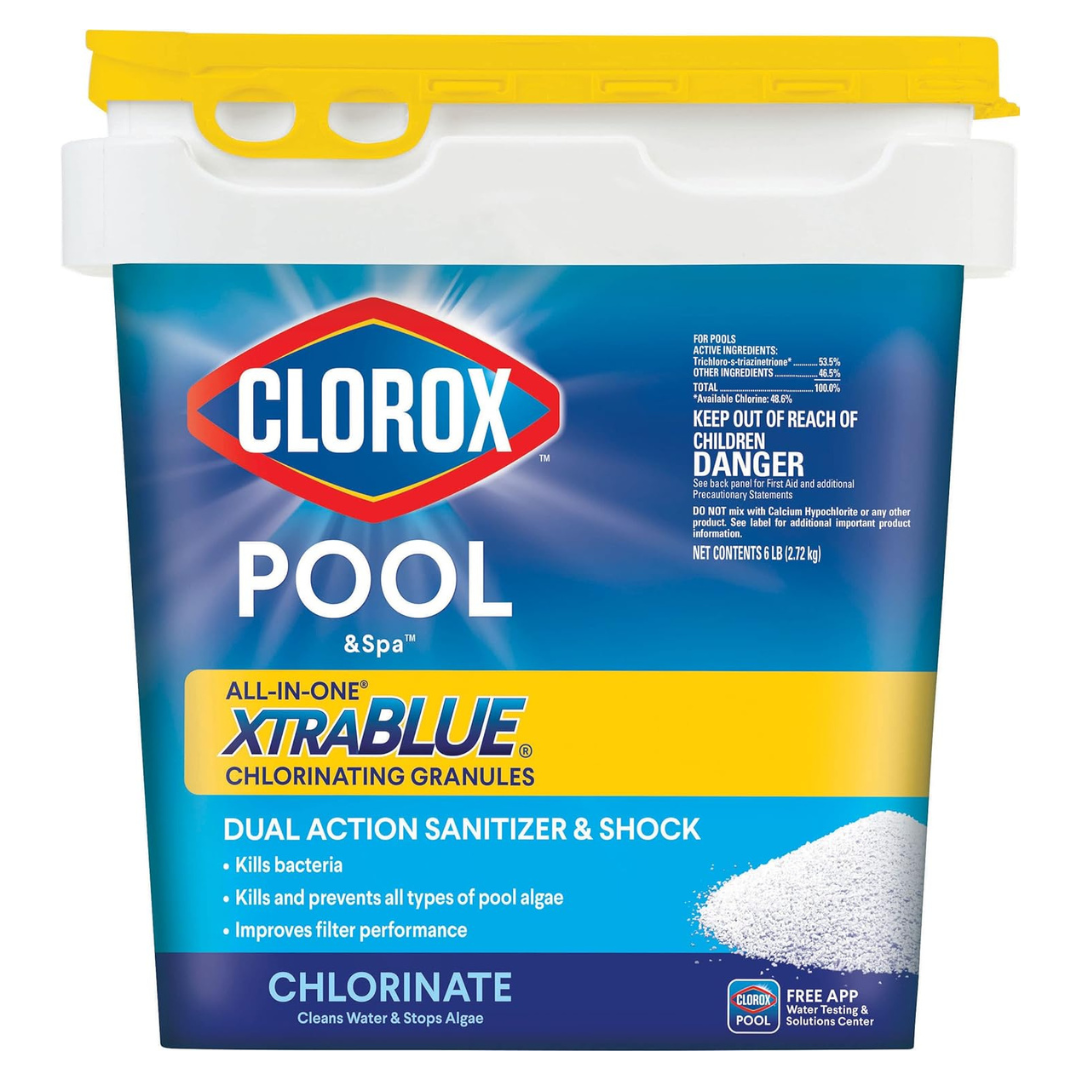 Clorox Pool & Spa 6 Lb XtraBlue All-In-One Chlorinating Granules