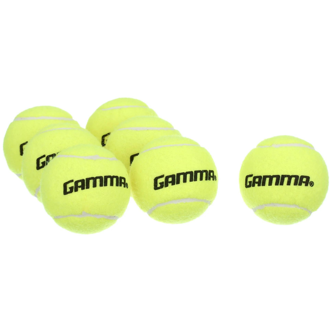 18-Pack Gamma Sports Pressureless Tennis-Balls Box