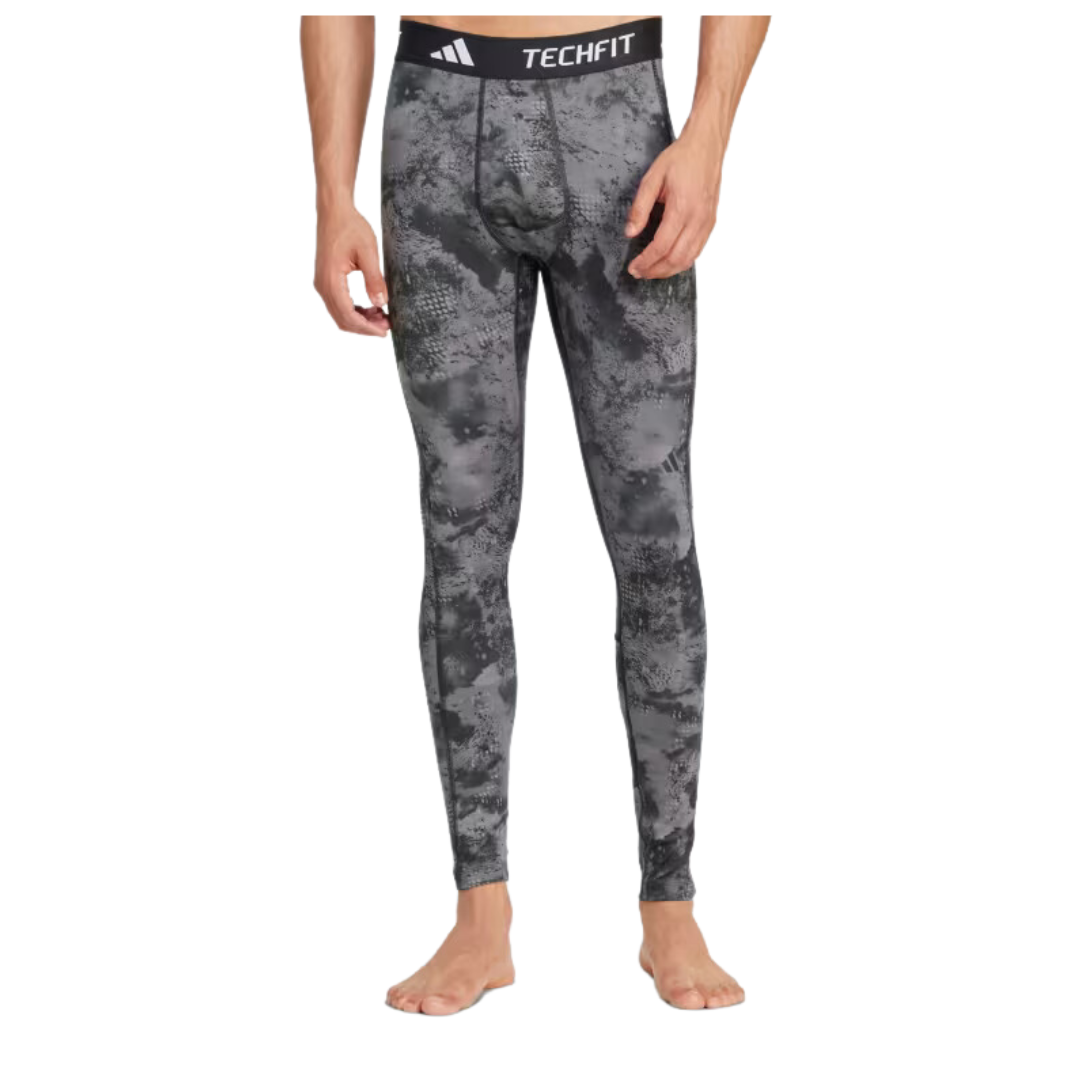 Adidas Men's Tech-Fit Camouflage Training Tights