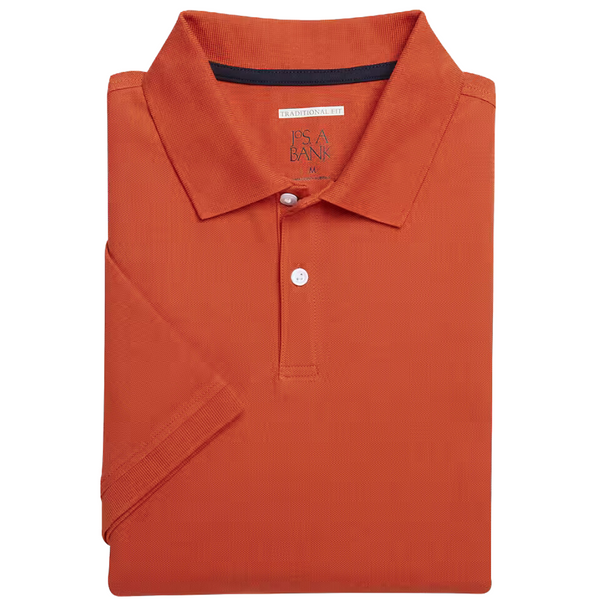 Jos. A. Bank Traditional Fit Solid Pique Polo T-Shirt (Various)