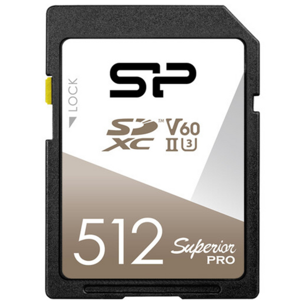 Silicon Power 512GB UHS-II 1866x SDXC Memory Card