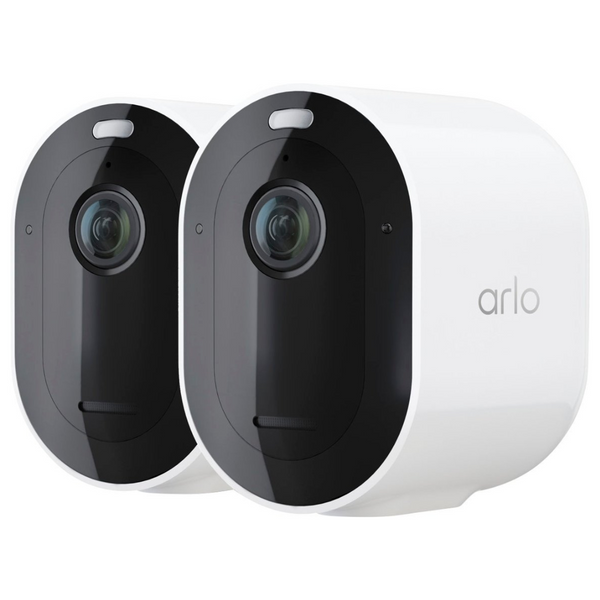 D2-Pack Arlo Pro 5S 2K Wireless Outdoor Spotlight Security Cameras