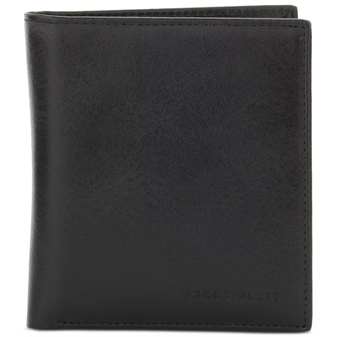 Perry Ellis Portfolio Men's Euro Bifold Wallet