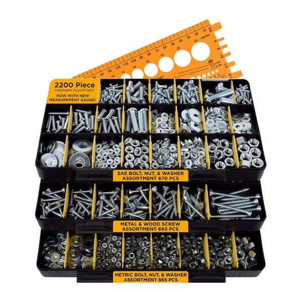 2201-Piece Jackson Palmer Hardware Assortment Kit