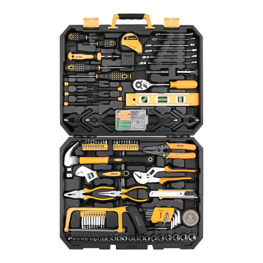 228-Piece Dekopro Socket Wrench Auto Repair Tool Kit