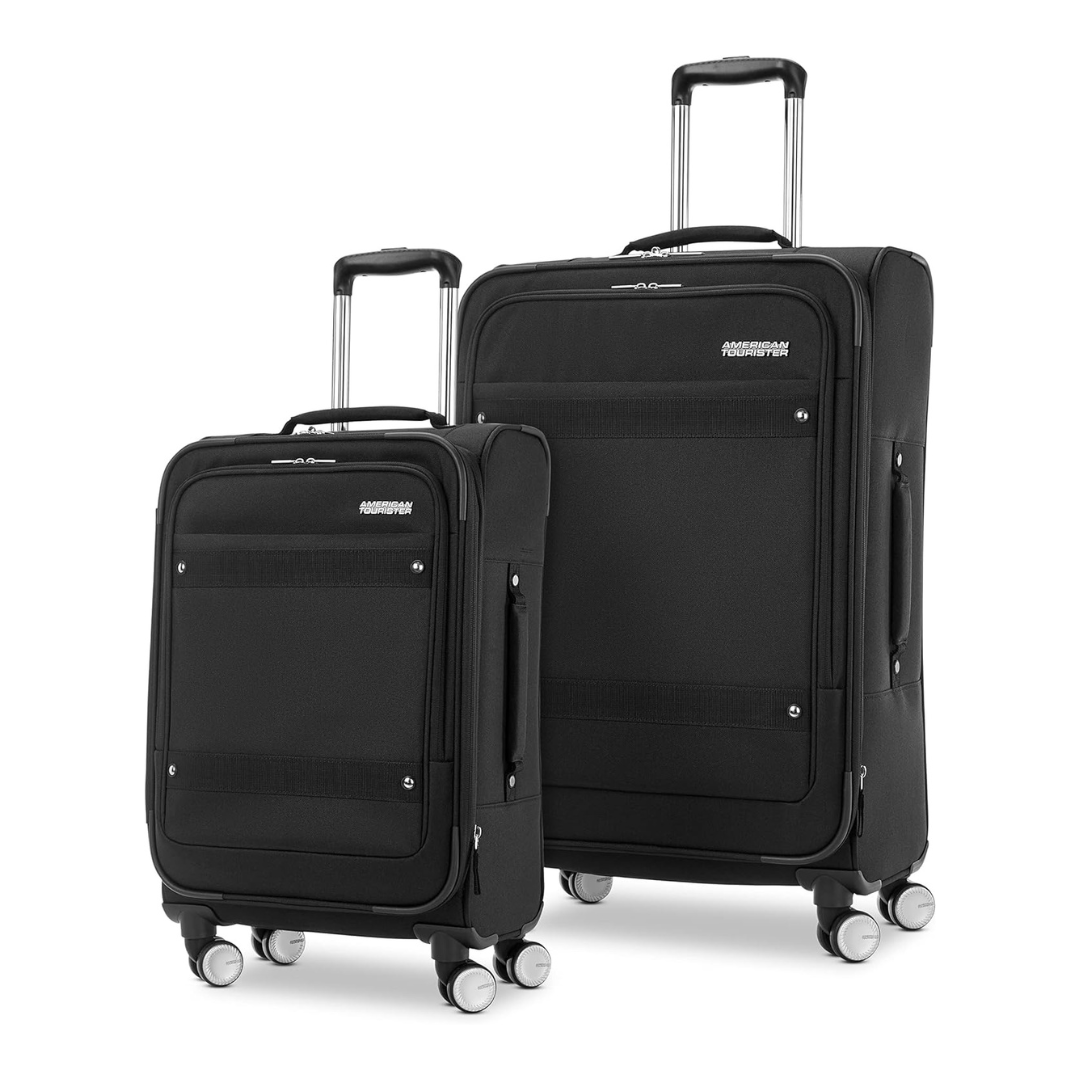 2-Piece American Tourister Whim Softside Expandable Spinner Luggage Set