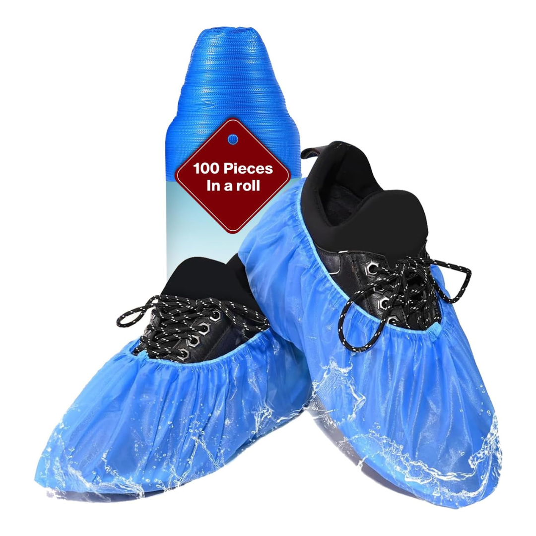 100-Pieces Disposable Shoe Covers