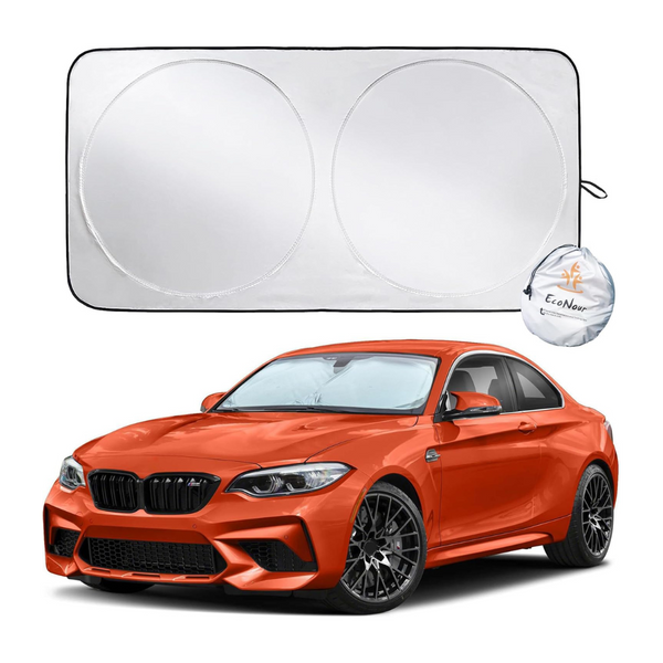 Econour Car Windshield Sun Shade (64"x32")