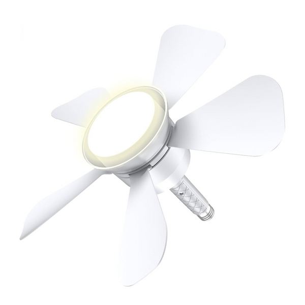 3 Colors Dimmable LED Ceiling Fan With Lights And Remote