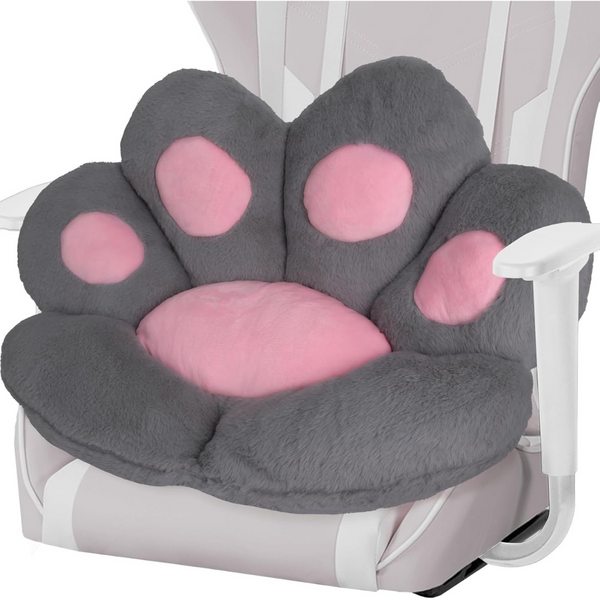 Cotton Large Cat Paw Seat Kawaii Chair Cushion (31.4" x 27.5", Various)