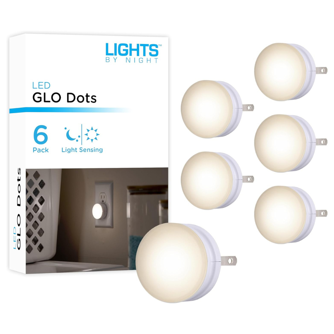 6-Pack Lights By Night Mini LED Night Light