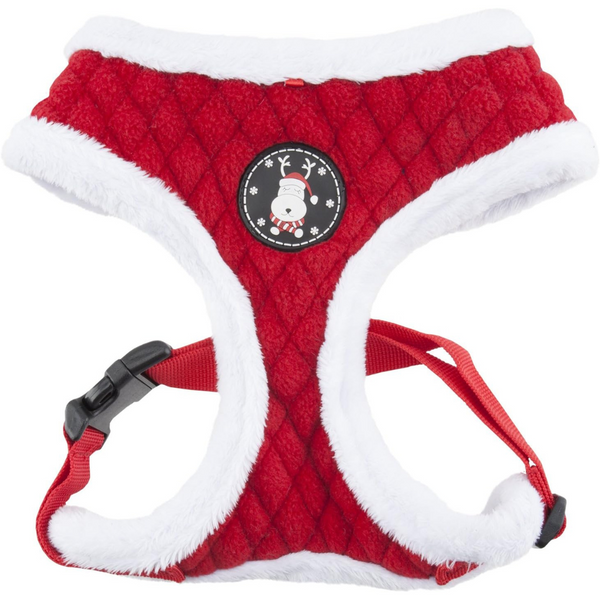 Puppia Blitzen Over-The-Head Adjustable Christmas Holiday Dog Harnes